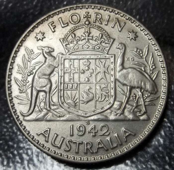 Australia Florin 1942