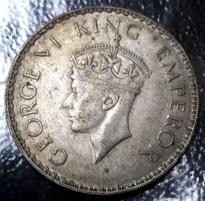 British India 1 Rupee 1941