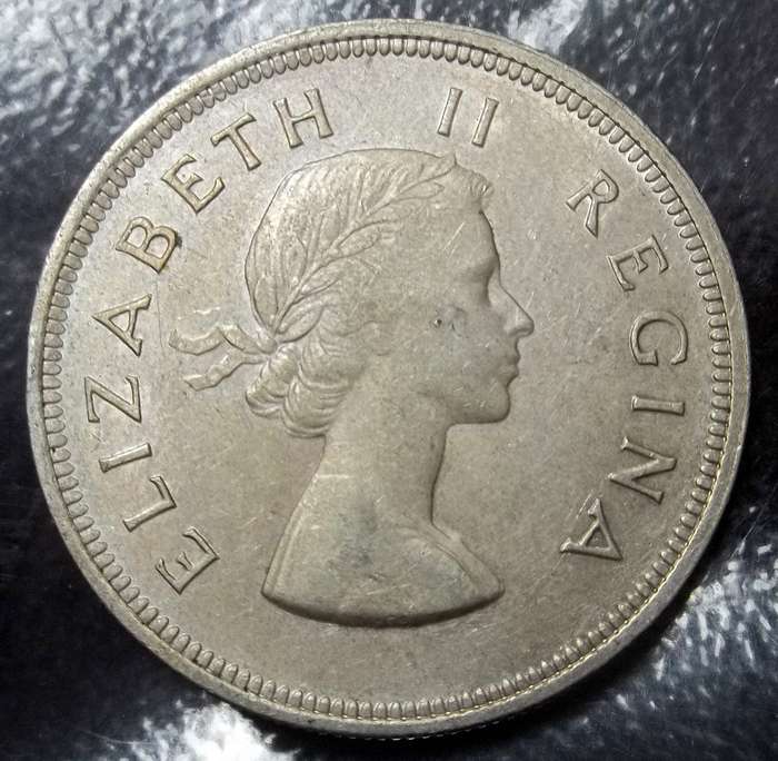 Union 2,5 Shillings 1956 - aUNC condition