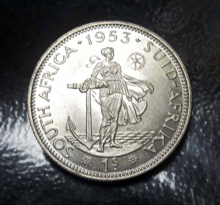 Union 1 Shilling 1953 - UNC condition