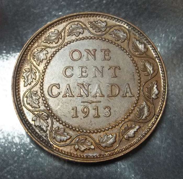 Canada 1 Cent 1913 - Great condition