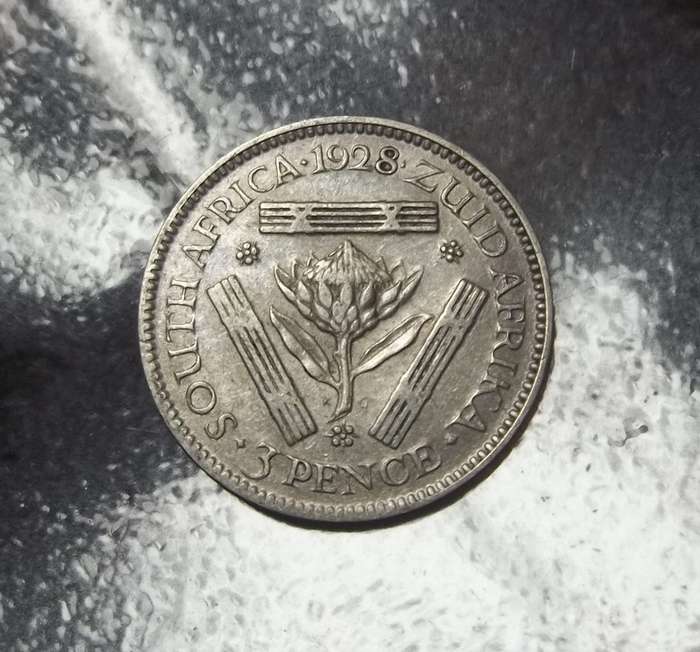Union Threepence 1928