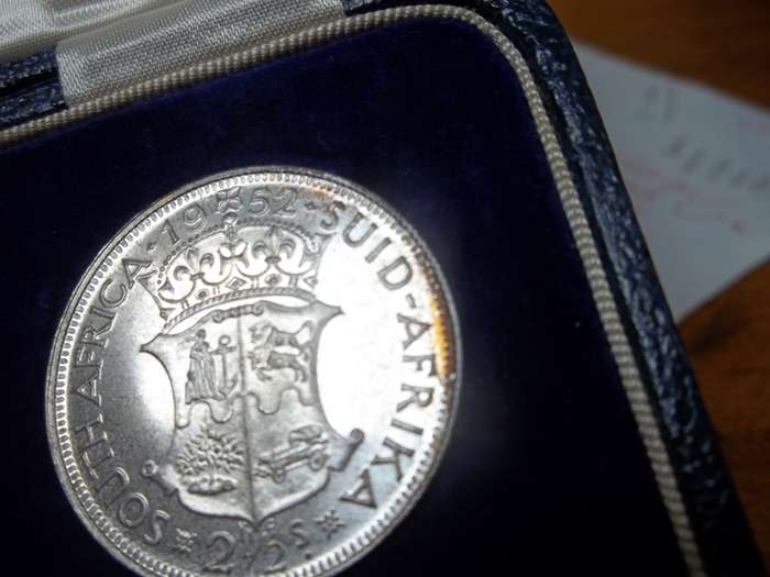 SA Union 1952 Long Proof set