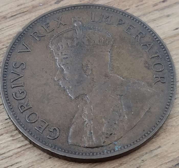 Union 1932 One Penny - Low Mintage: 259 519 (Only 10 ever graded in MS at NGC)