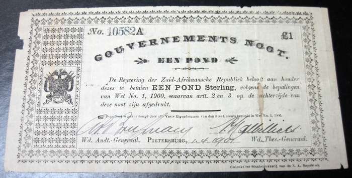 ZAR 1 Pound 1900(1907)