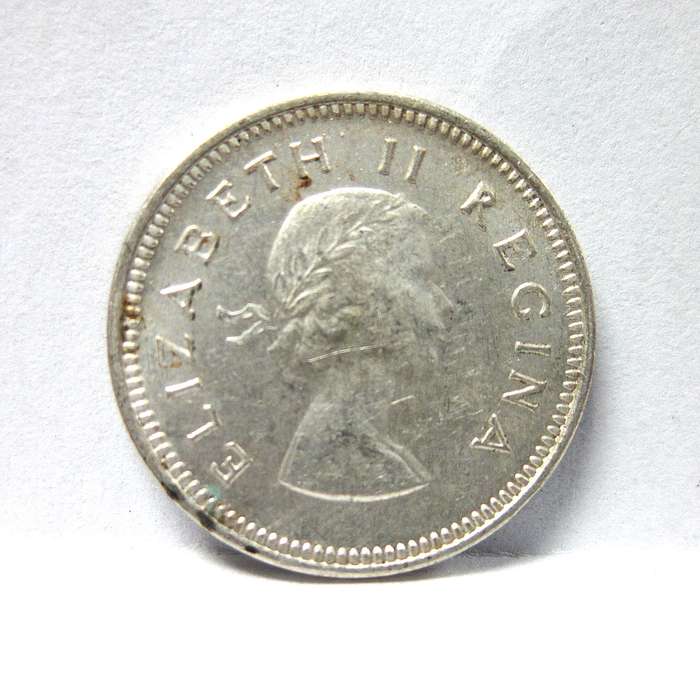 SA Union Threepence 1953 - aUNC condition
