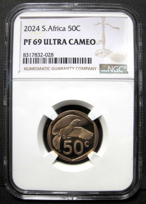 2024 RSA 50 Cents - NGC PF69 Ultra Cameo