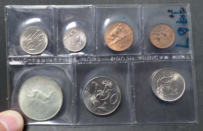 1967A SA Mint UNC set