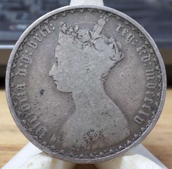 UK Gothic Florin 1855