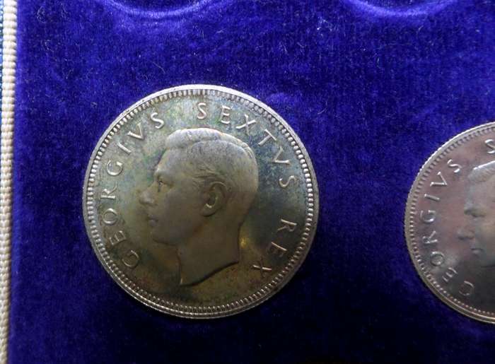 1952 SA Union long proof set - no gold