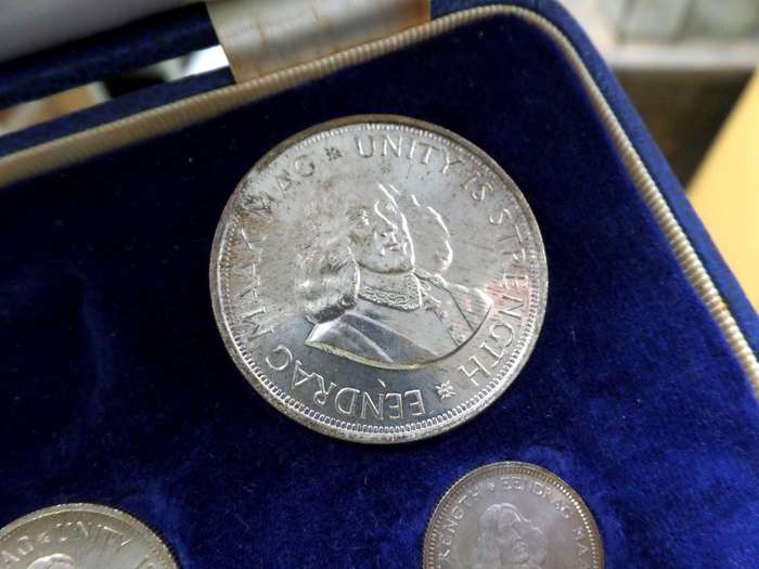 1961 RSA long proof set - No gold