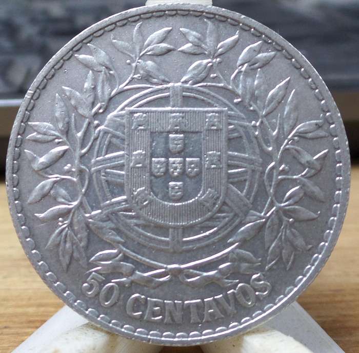 Portugal 50 Centavos 1913