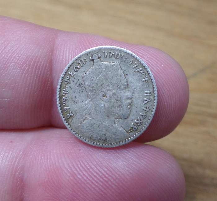 *R1 Auction* Ethiopia 1 Gersh 1897
