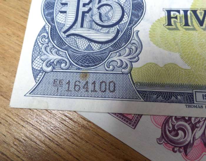 British Armed Forces money vouches - UNC condition