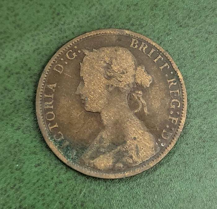 Britain Half Penny 1873