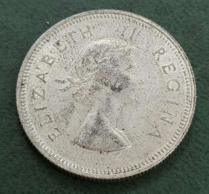 Union 2 Shillings 1956