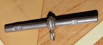 VINTAGE WATCH CHAIN AND FOB