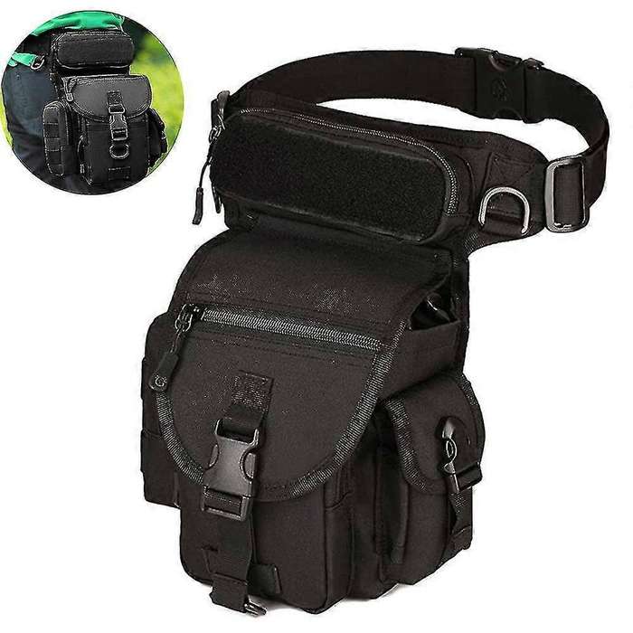 Drop Leg Bag For Waist Pack Waterproof Oxford Cloth Tactical Military Thigh Pouch