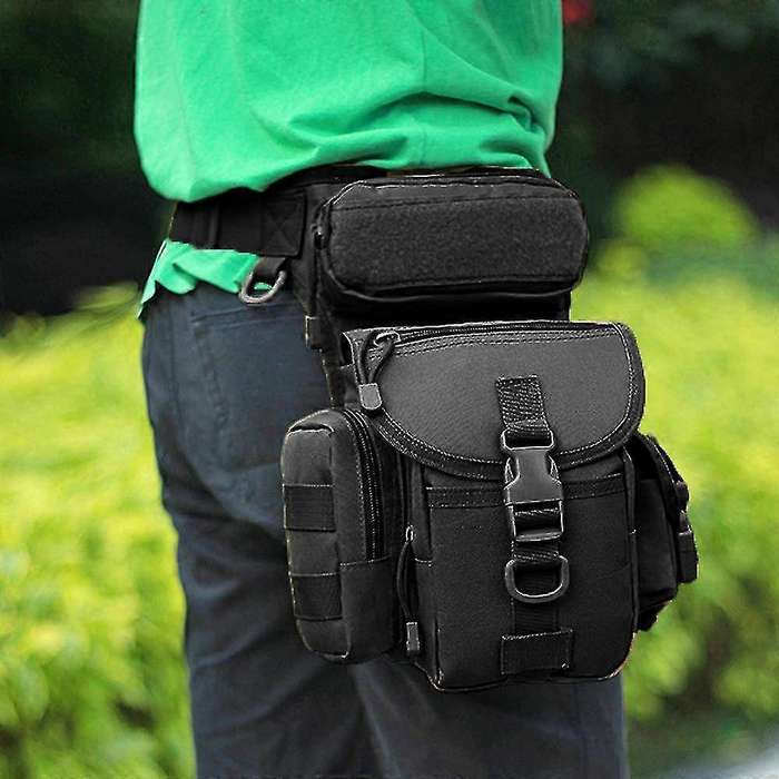 Drop Leg Bag For Waist Pack Waterproof Oxford Cloth Tactical Military Thigh Pouch