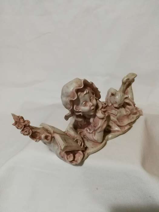 Reading girl and kitten Ornament