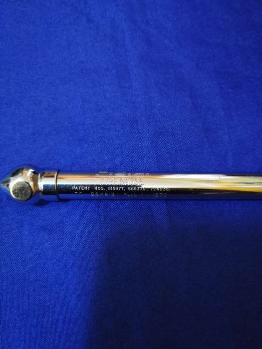 Vintage PCL- Made in England Tyre Pressure Gauge Metal Tool-  Collectible Sheffield