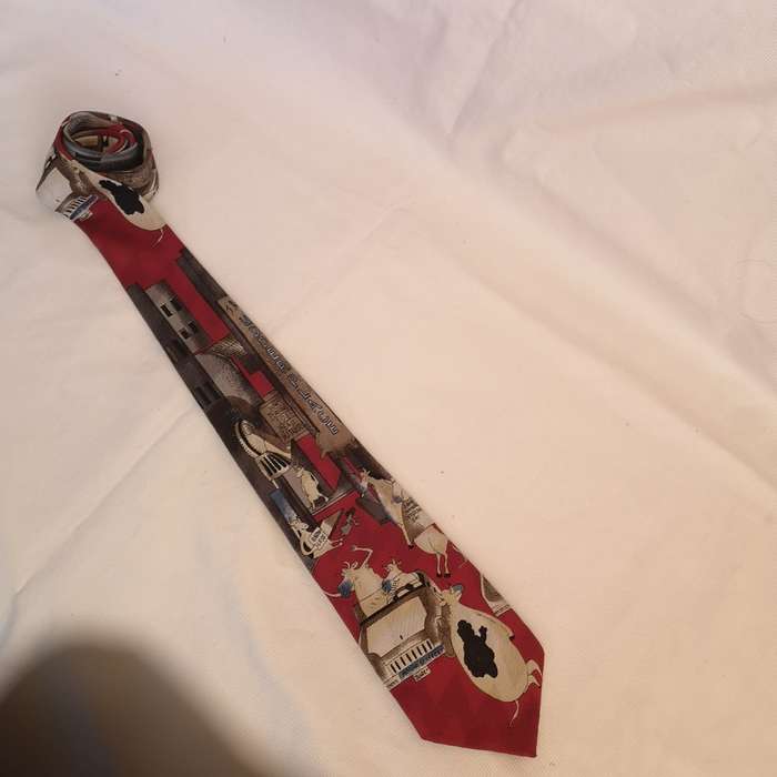 Vintage "The Far Side"Mens Tie- Udderplace