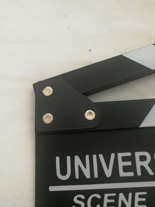 Clapperboard Sound sync, Movie Scene, Cinema, Photography, Prop or for Vlog Recording Hanging