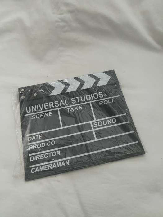 Clapperboard Sound sync, Movie Scene, Cinema, Photography, Prop or for Vlog Recording Hanging
