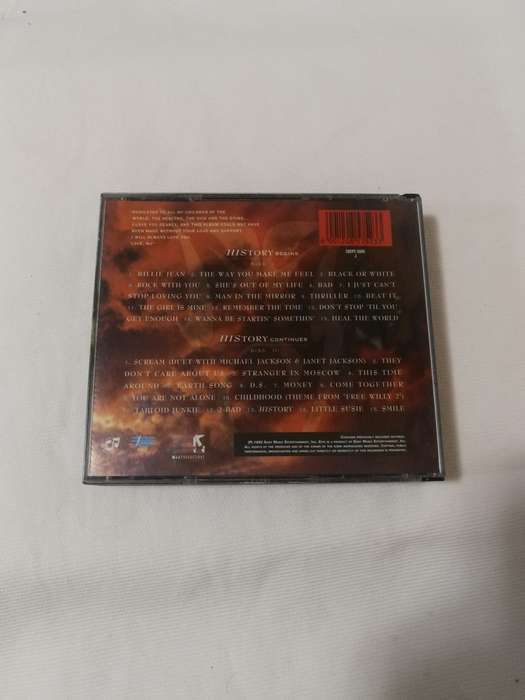 Michael Jackson History-Past, Present and Future Book1 (CD set, 1995)