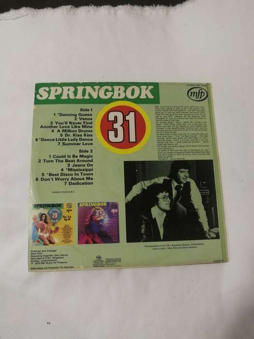 Springbok  Hit Parade 31- 70s