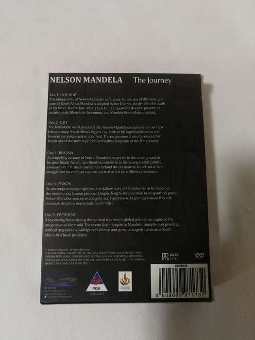 Nelson Mandela : The journey (5 DVD boxed set)