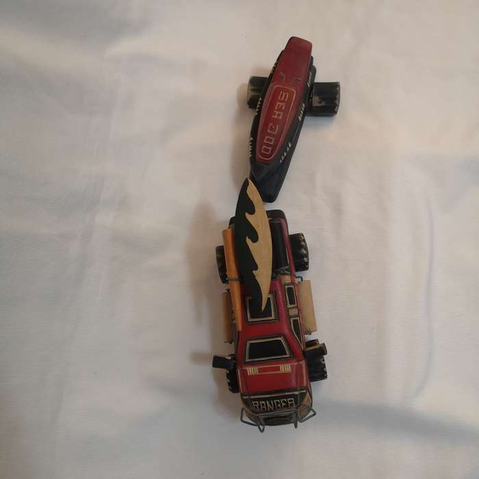 Handmade Bakkie in Solid Wood  & Jet Ski and Ranger.