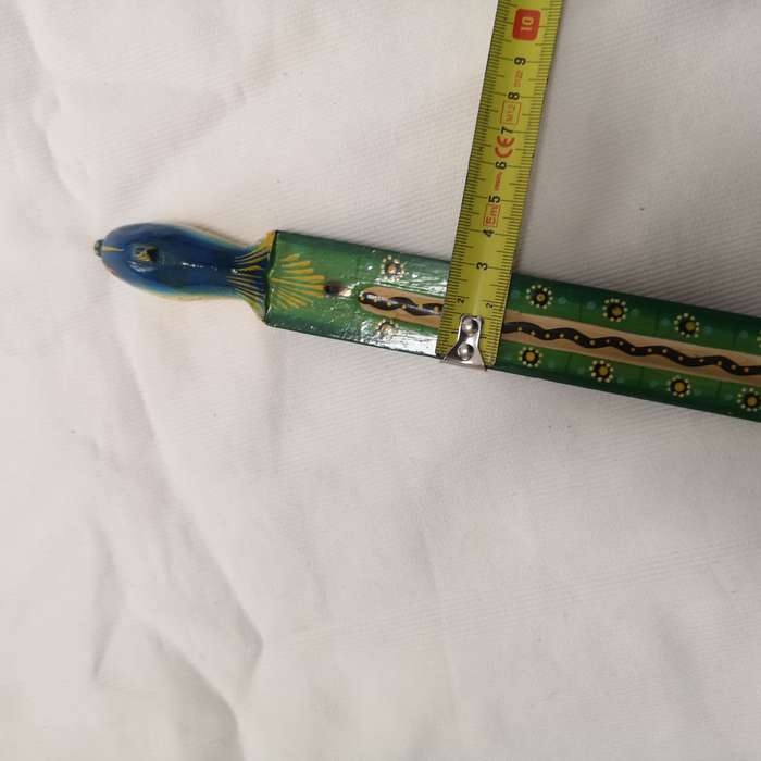 Vintage Incense Burner Stick holder- Unique Handmade & Handpainted