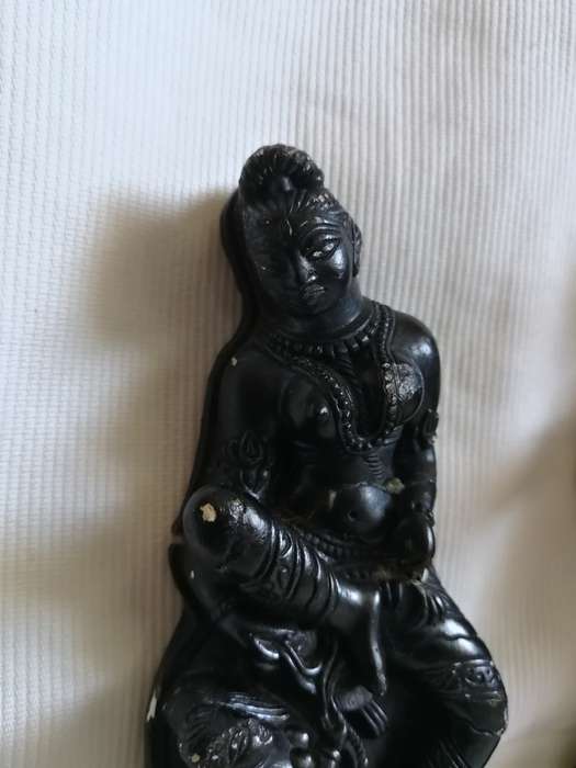2 x semi-nude "Äpsara" Oriental Ornaments for restoration. Vintage