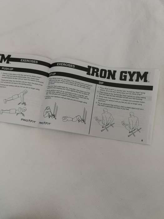 IRON GYM Booklet
