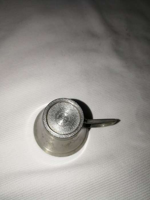 Mini Pewter shot/  Measure cup. Penang Malaysia 97%