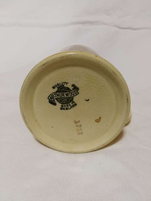 Vintage Arthur Wood Porcelain Tankard No 3752 "Mary and the Fat Boy".