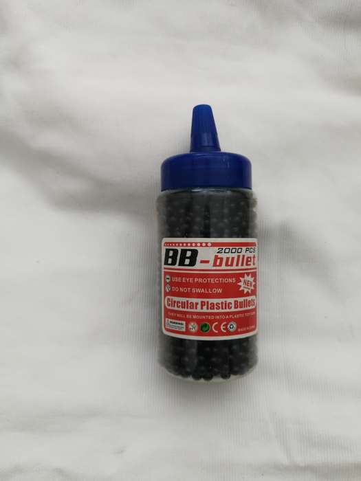 BB Bullets black. 2000 piece