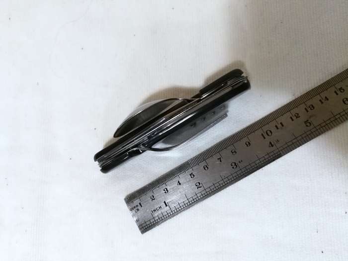 Camping Fishing Folding Utility Cutlery Set
