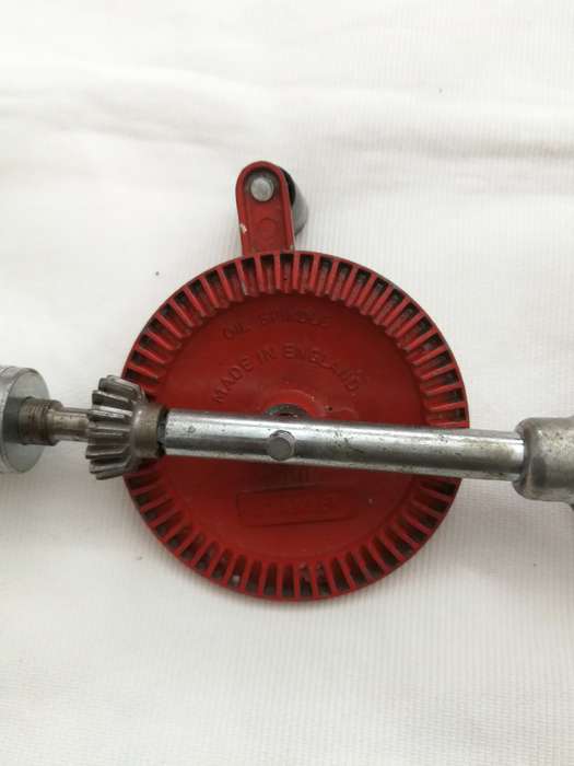 Stanley Egg Beater Style Hand Drill Made in England Model 03-105 Vintage