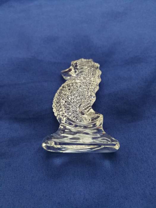 Vintage Waterford Crystal Seahorse Figurine Ireland