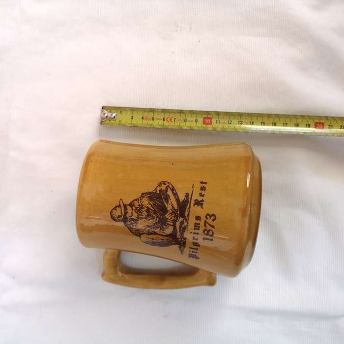 Pilgrims Rest 1873 Pint Beer Mug South African Mining History Collectible- Rare