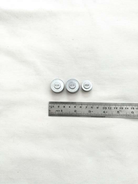 Vintage Steel Scale Weights