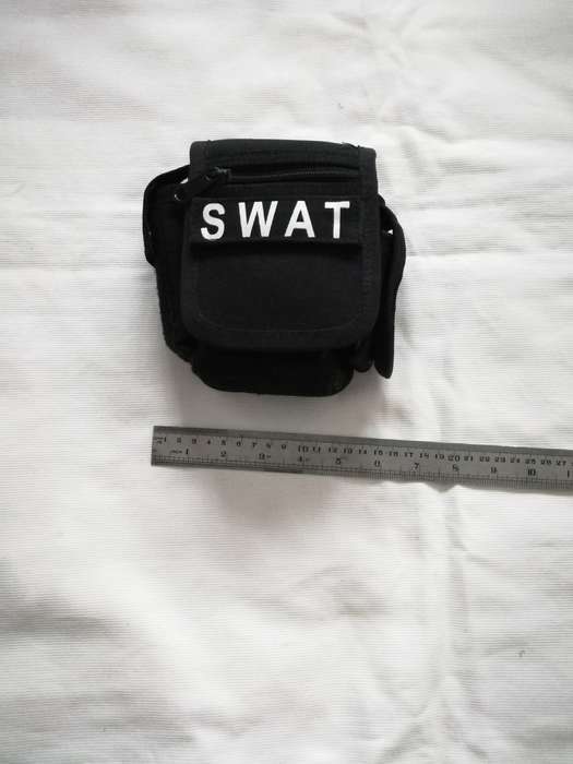 SWAT Military bag Waist pack Tactical Utility Tool Drop Pouch Carrier, Black
