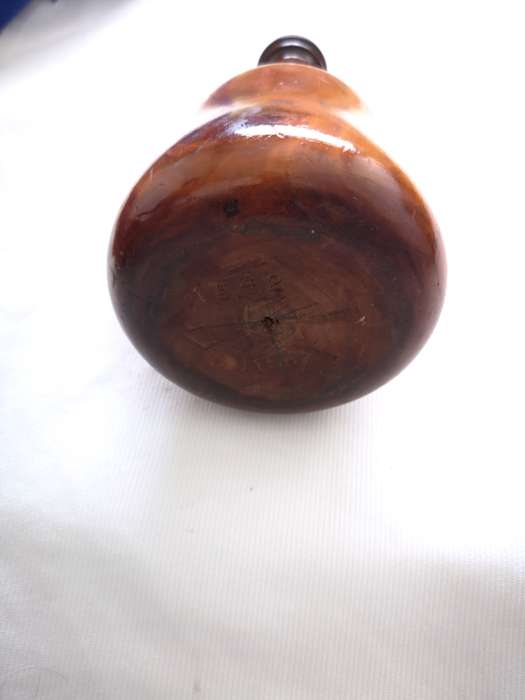 Antique Wood Stamper/ Pestle/ Masher /Butter Stamper