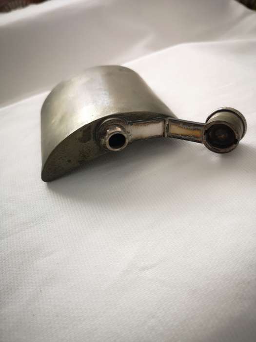 Antique Hip Flask Silver