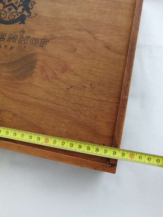 Morgenhof Wines Wood Box