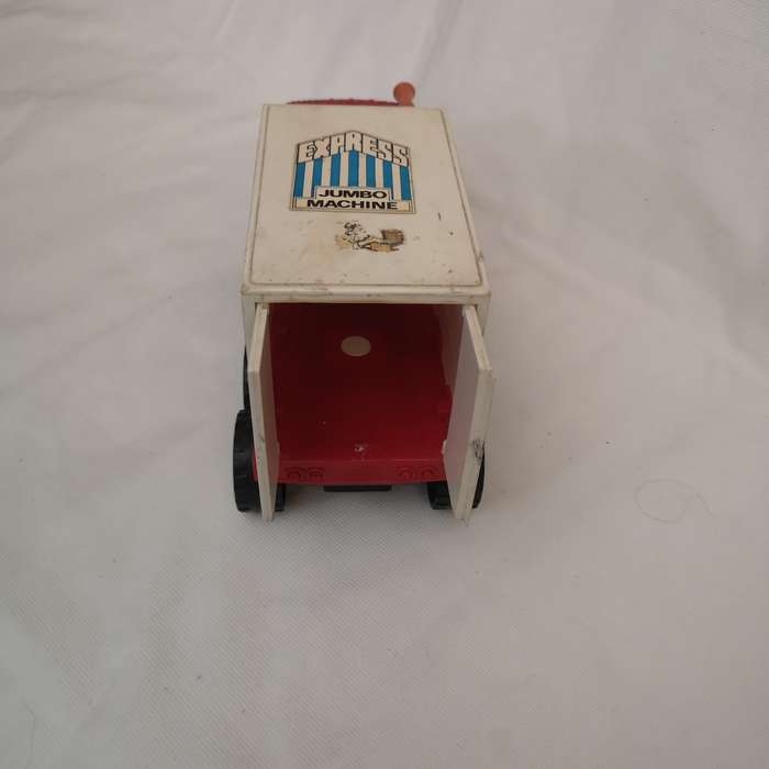 Toy Foundation Van Truck Jumbo Machine Trucking. Friction