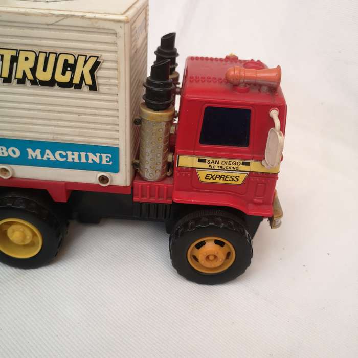 Toy Foundation Van Truck Jumbo Machine Trucking. Friction