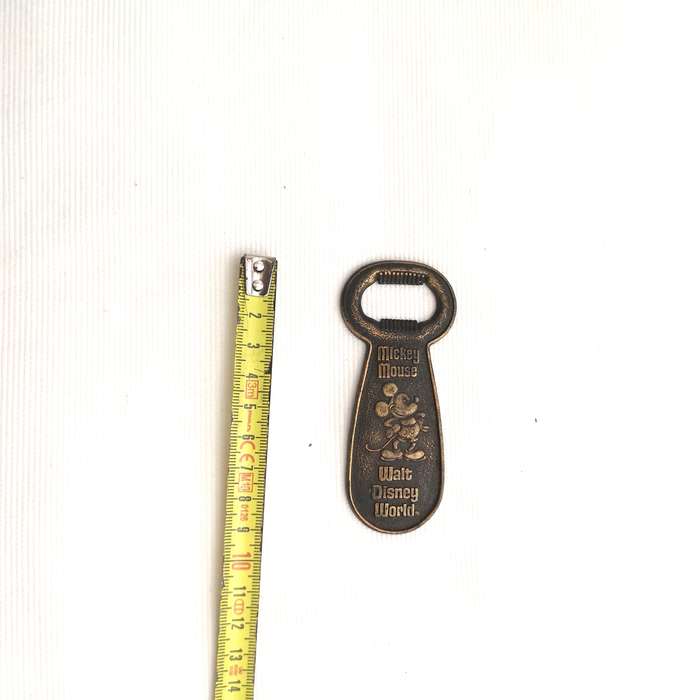 Canada Metal Mickey Mouse Bottle Opener Disneyland Walt Disney Souvenir